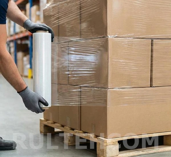 Folie stretch. Banda adeziva.image - 2