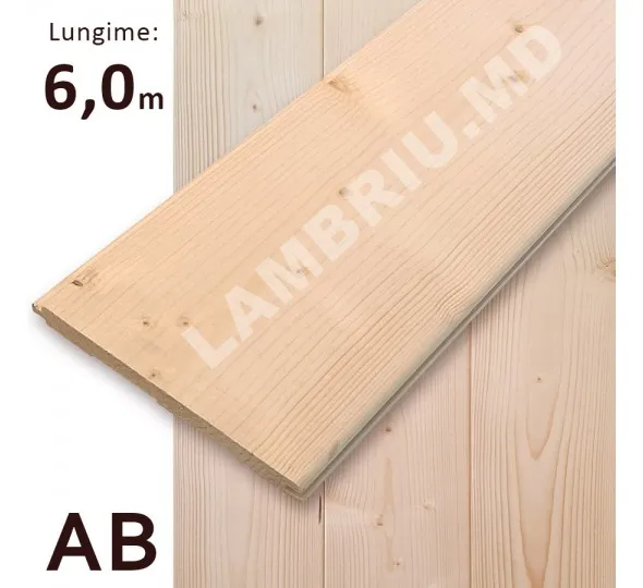 Lambriu lemn "AB" STIL 146*14*6000mm - image 1