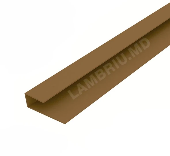 L profil PVC L-3m - dark wood UA - image 1