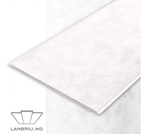 Lambriu PVC 250x8x6000mm - Flora - image 1