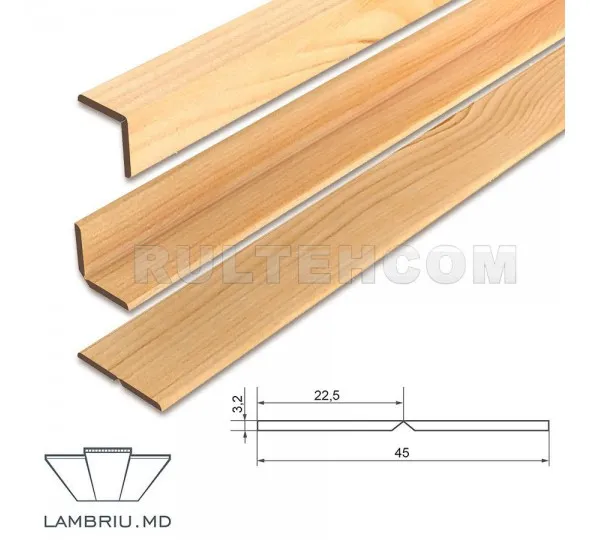 Profil universal MDF - Pin noduros - image 1