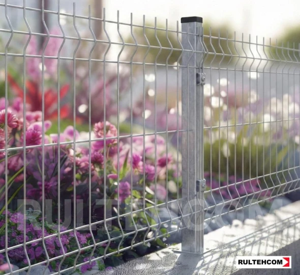 Панель для забора оцинкованная ECO D-3,2 H-0,6м L-2,5м - image 6