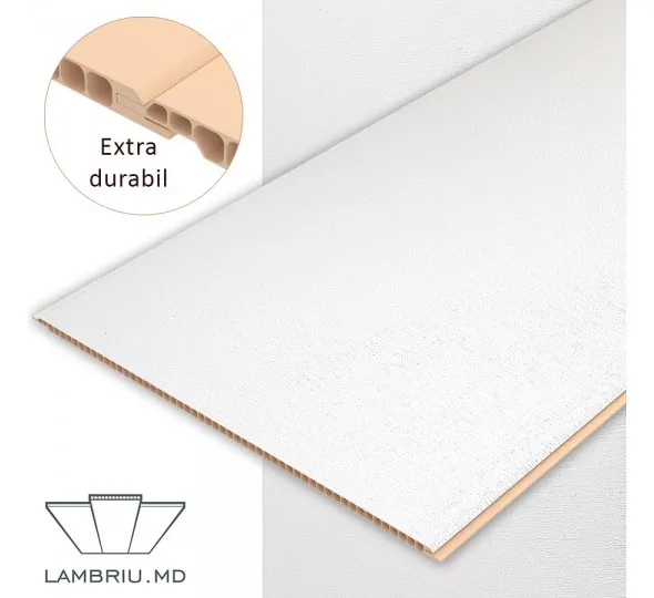 Panou PVC laminat PREMIUM 400x3000mm - Q001 - image 1