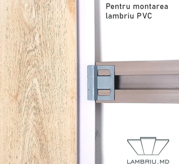 Scoabe fixare pentru lambriu din MDF și PVC 3 mm (200 buc.) - image 4