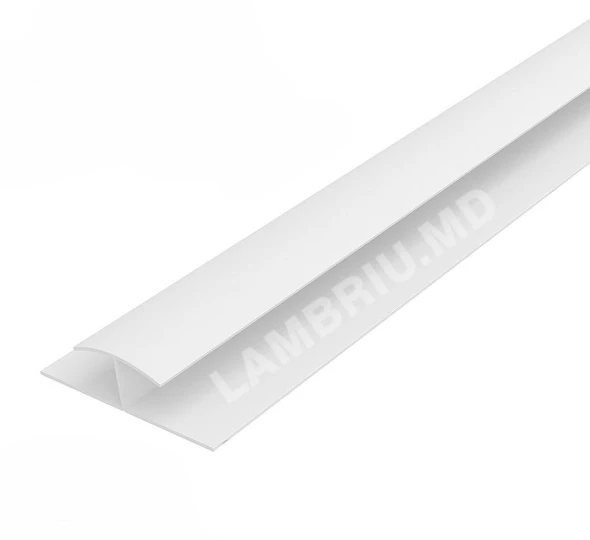 H profil PVC L-3m - alb UA - image 1