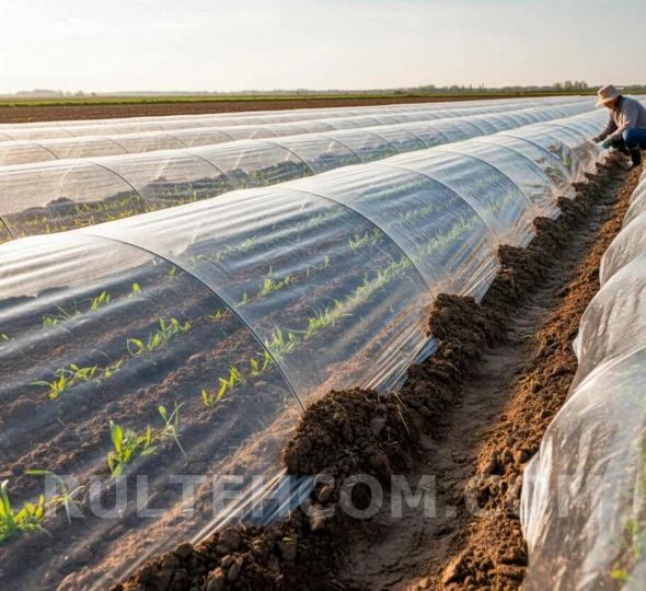 Пленка для мульчирования 18 мкм Н-1м L-1000м VATAN - image 4