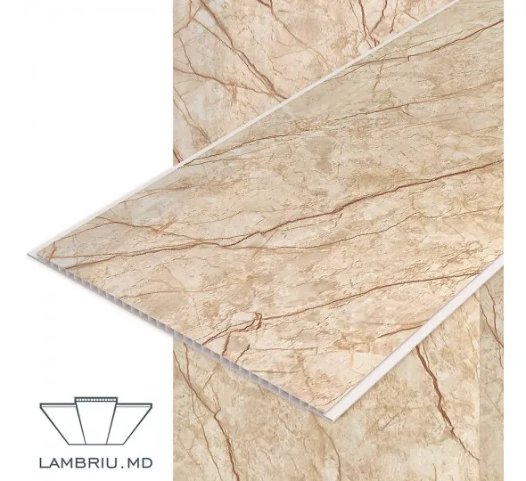 Lambriu PVC laminat 250x7x5950mm - 78012-2 - image 1