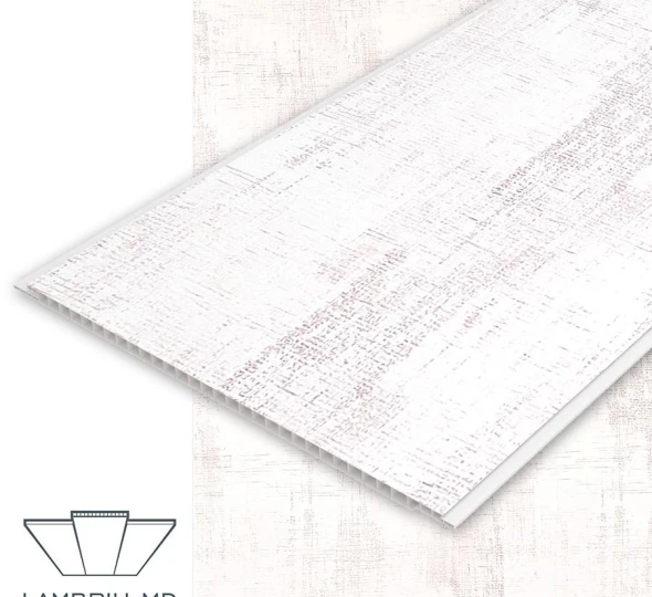 Lambriu PVC 250x7x5950mm - Portland - image 1
