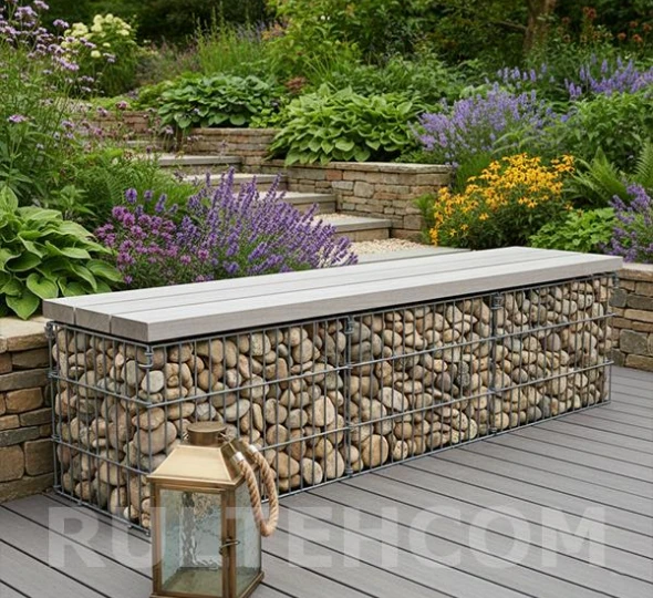 Сетка для габионов 42х61 D-3,7 мм 1,22х2,5 м - image 6