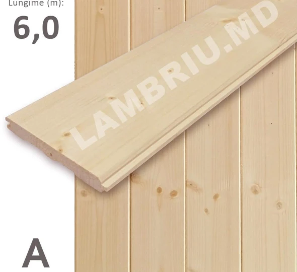 Lambriu lemn "A" STIL 96*12,5*6000mm - image 1