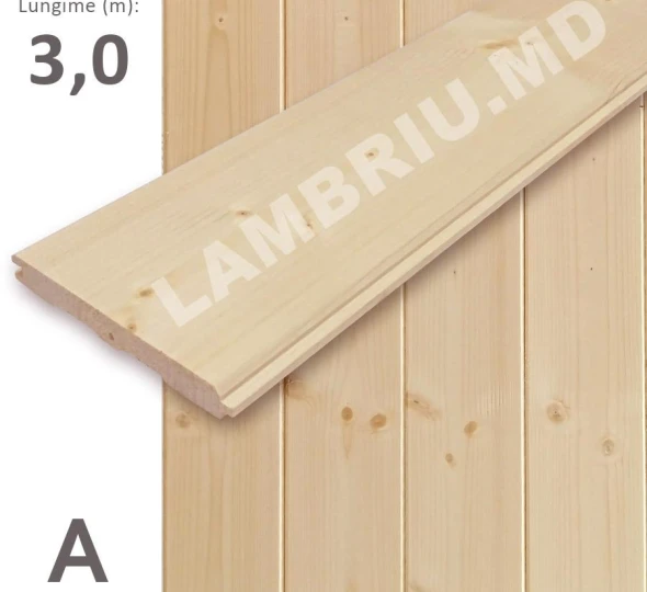 Lambriu lemn "A" STIL 96*12,5*3000mm - image 1
