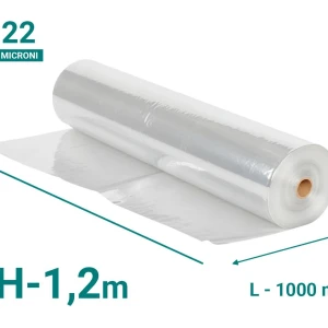 Пленка для мульчирования 22 мкм Н-1,2м L-1000м VATAN