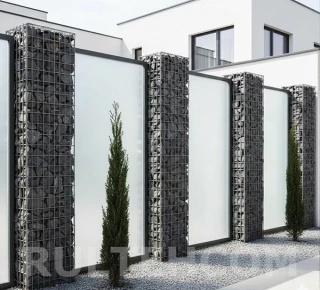 Сетка для габионов 55х55мм D-3,7мм 0,97х2,5м - image thumb 5