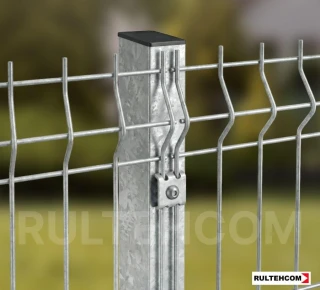 Panou gard bordurat zincat SECURIT D-4,8 H-2,0m L-2,5m - image thumb 4