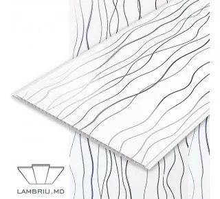 Lambriu PVC 250x8x6000mm - Volna
