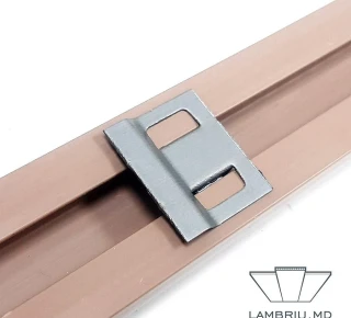 Scoabe fixare pentru lambriu din MDF și PVC 3 mm (200 buc.) - image thumb 2