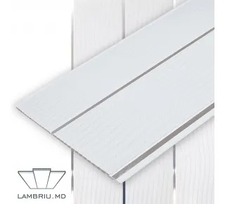 Lambriu PVC 250x7x5950mm - G2 SILVER
