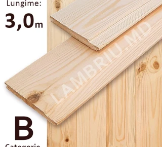 Lambriu lemn "B" 96*12,5*3000mm