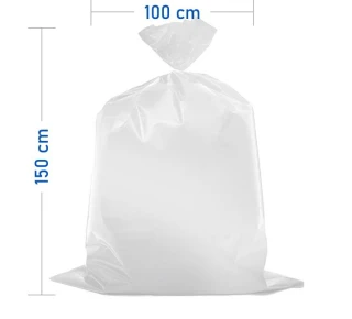 Saci de polietilena 80 micr 100x150 cm