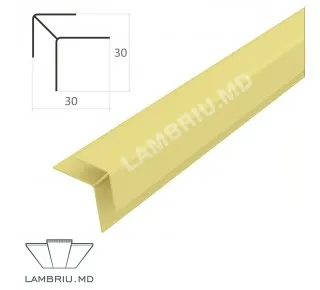 Cornier exterior PVC L-2,9m - light wood
