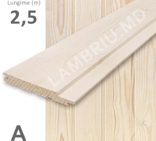 Lambriu lemn "А" 96*12,5*2500mm