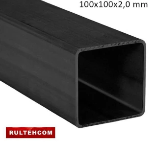 Труба профильная 100х100x2,0 мм L-6м