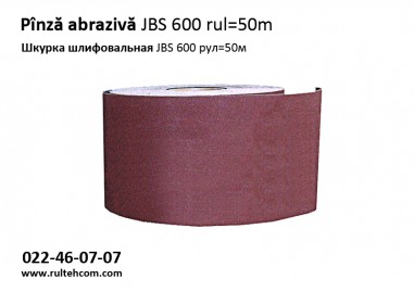 Pânză abrazivă JBS 600 (Rul=50m)