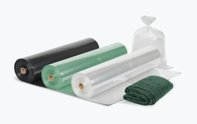 Полиэтиленовая пленка и мешки. Сетка затеняющая